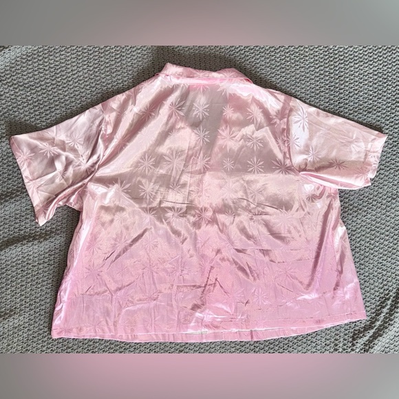 Disney Parks LIKE NEW Frozen Pink Hombre Snowflake Olaf Comfy Pajama Set 2XL - Picture 4 of 6